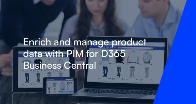Enrich and manage product data with PIM for D365 Business Central